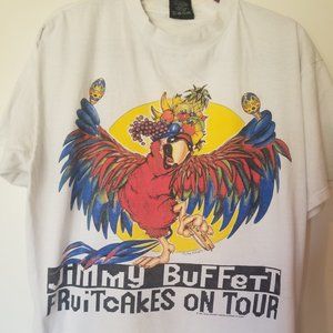 Vintage Jimmy Buffet Fruitcakes on Tour shirt